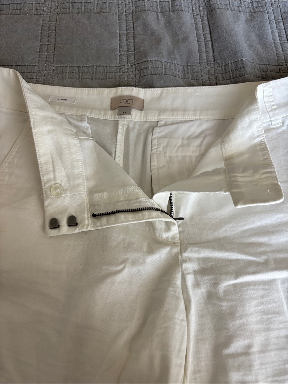 LOFT White Women's Shorts Dress